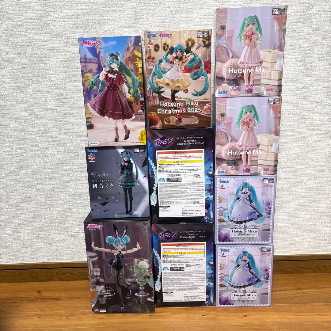 初音ミク　フィギュア　まとめ売り　10体まとめ売り
