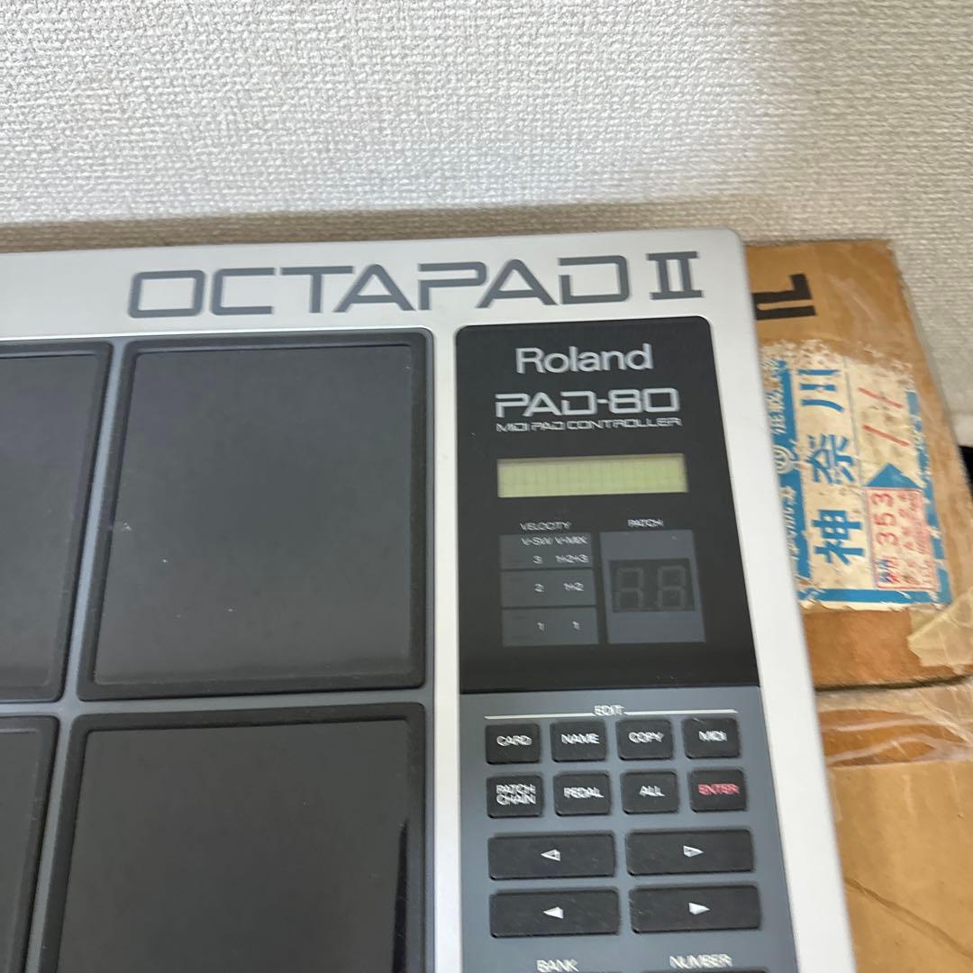 激レア Roland PAD-80 元箱付き MIDIコントローラー