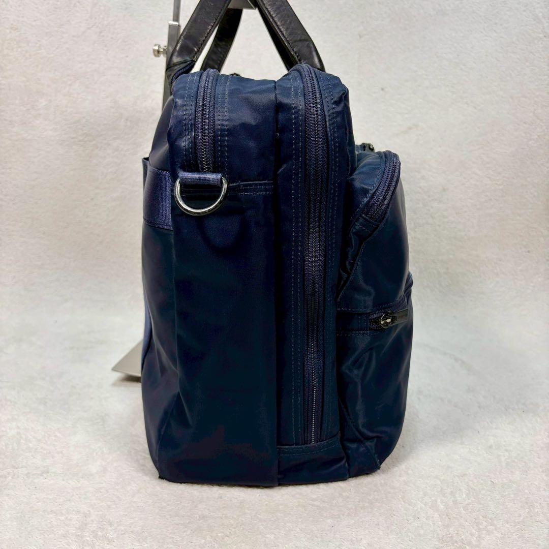 【美品✨】ポーター タイム 2WAYビジネスバッグ　ブリーフケース　ショルダー付