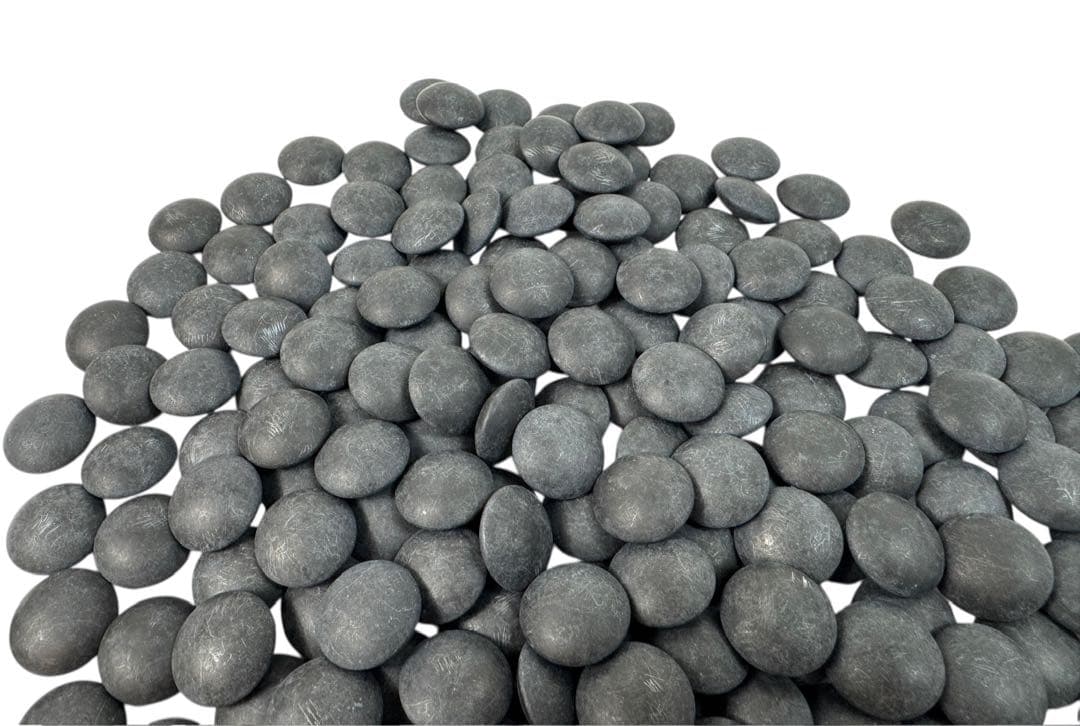 囲碁 36号 蛤碁石 那智黒 碁石 / 超特大 碁笥 欅 上