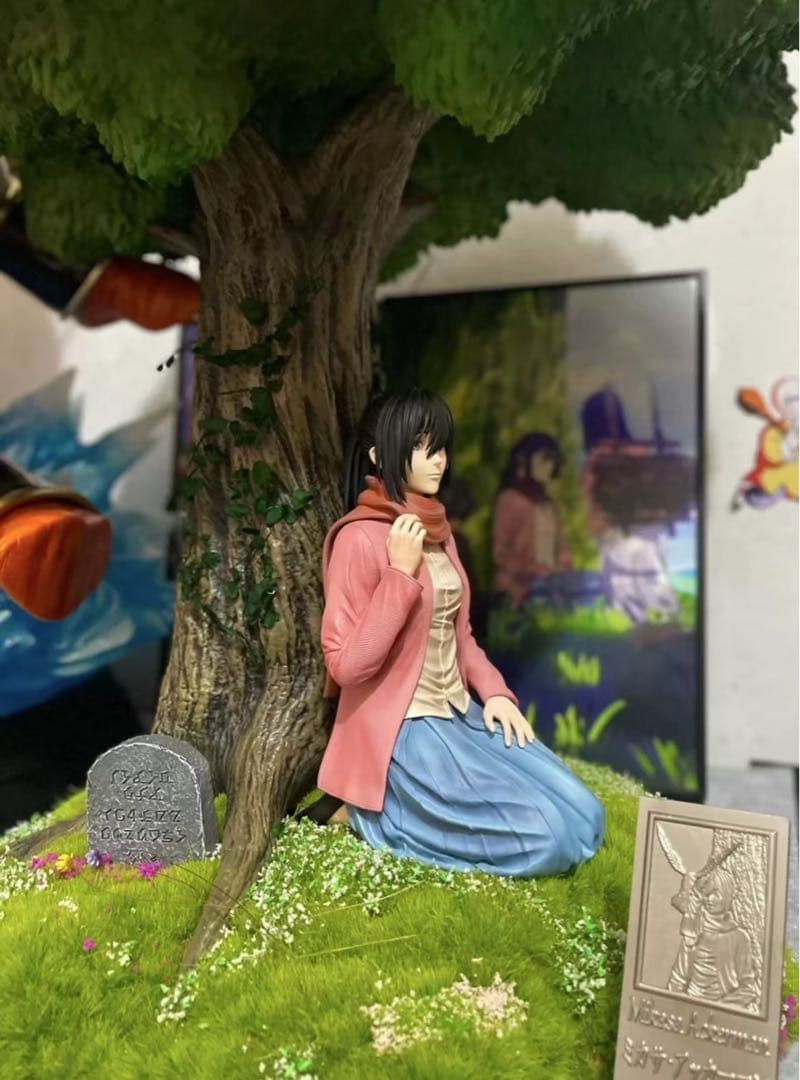 進撃の巨人 ミカサ・アッカーマン ガレージキット ガレキ スタチュー⑨