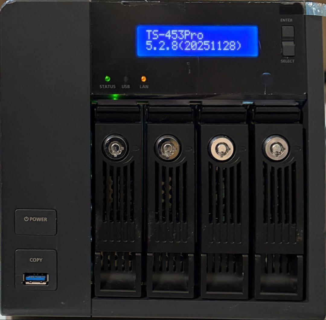 QNAP OEM NAS TS-453Pro同等品 メモリ8GB①