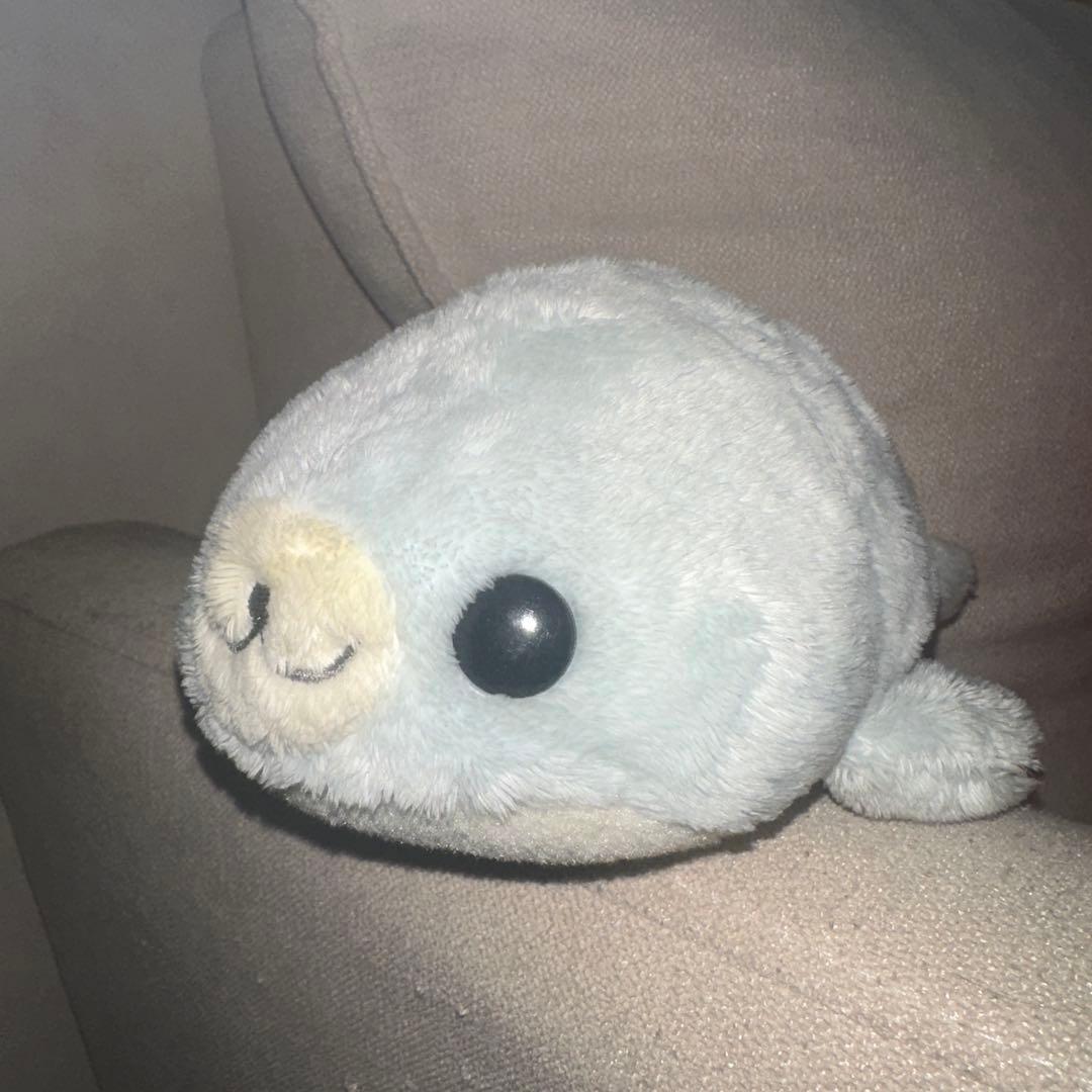 激レア　まめごま　なめらかタッチぬいぐるみ