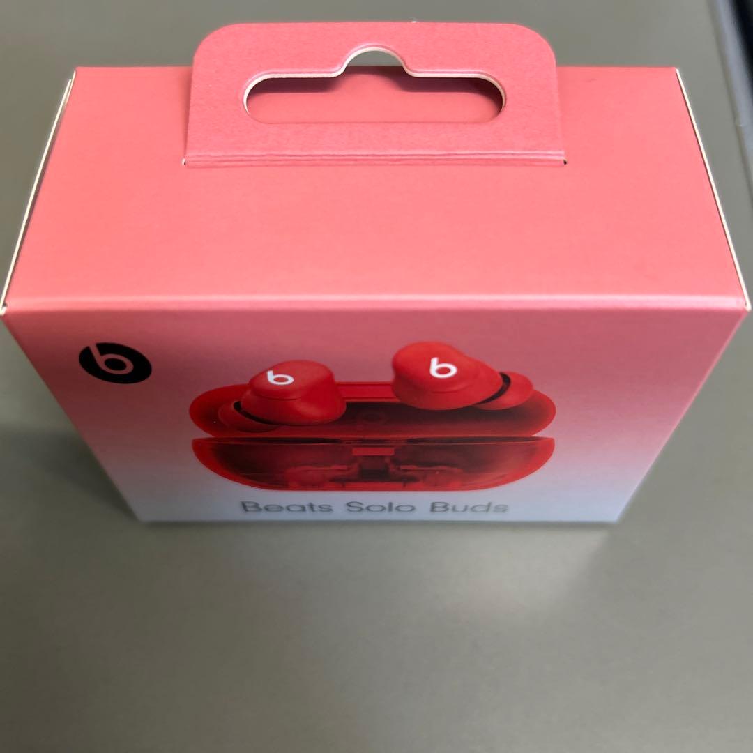 Beats Solo Buds レッド 本体新品未開封です！まとめ売り可！