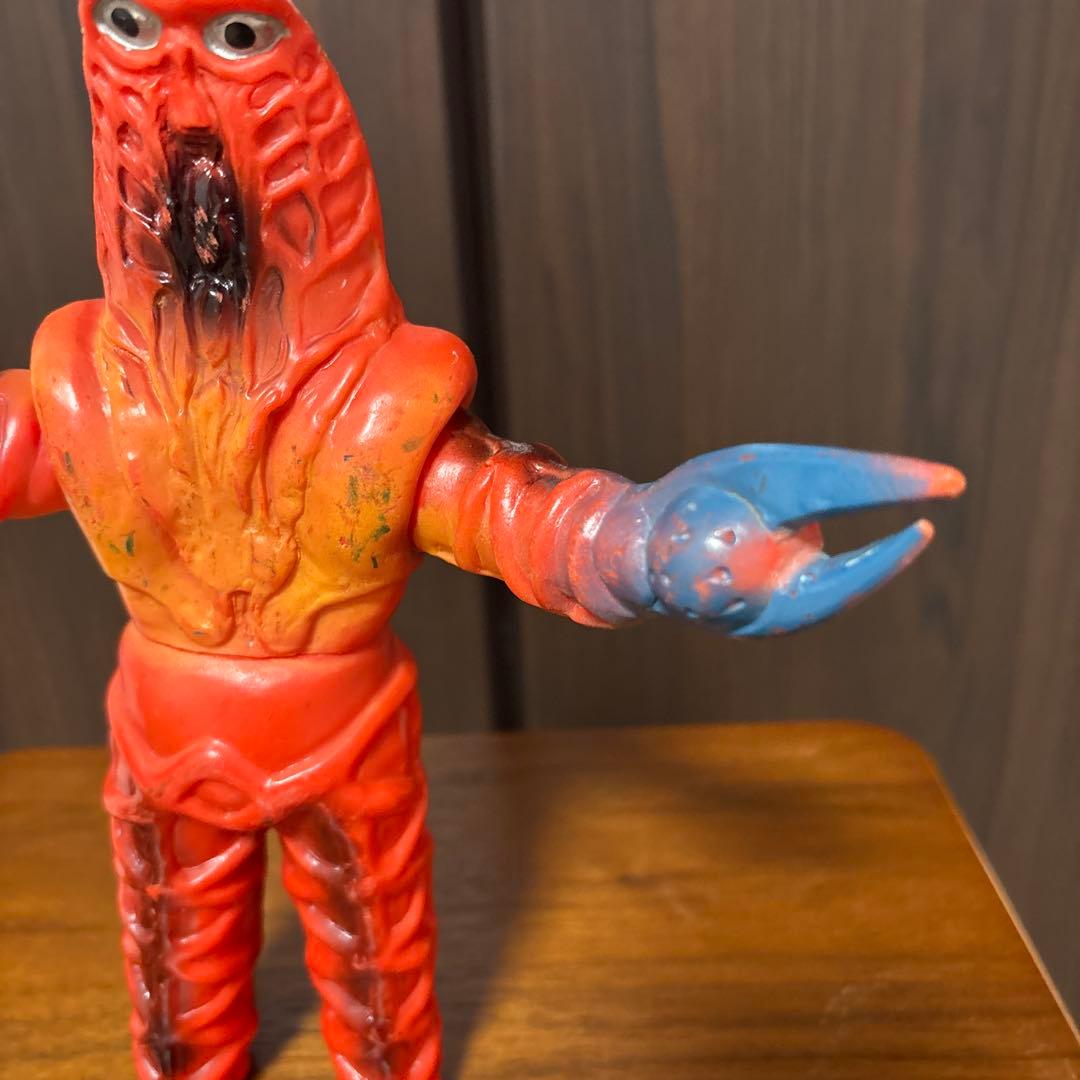 ブルマァク 当時物　ゴドラ星人　マルサン　ポピー　無版権　パチソフビ　怪獣パチ