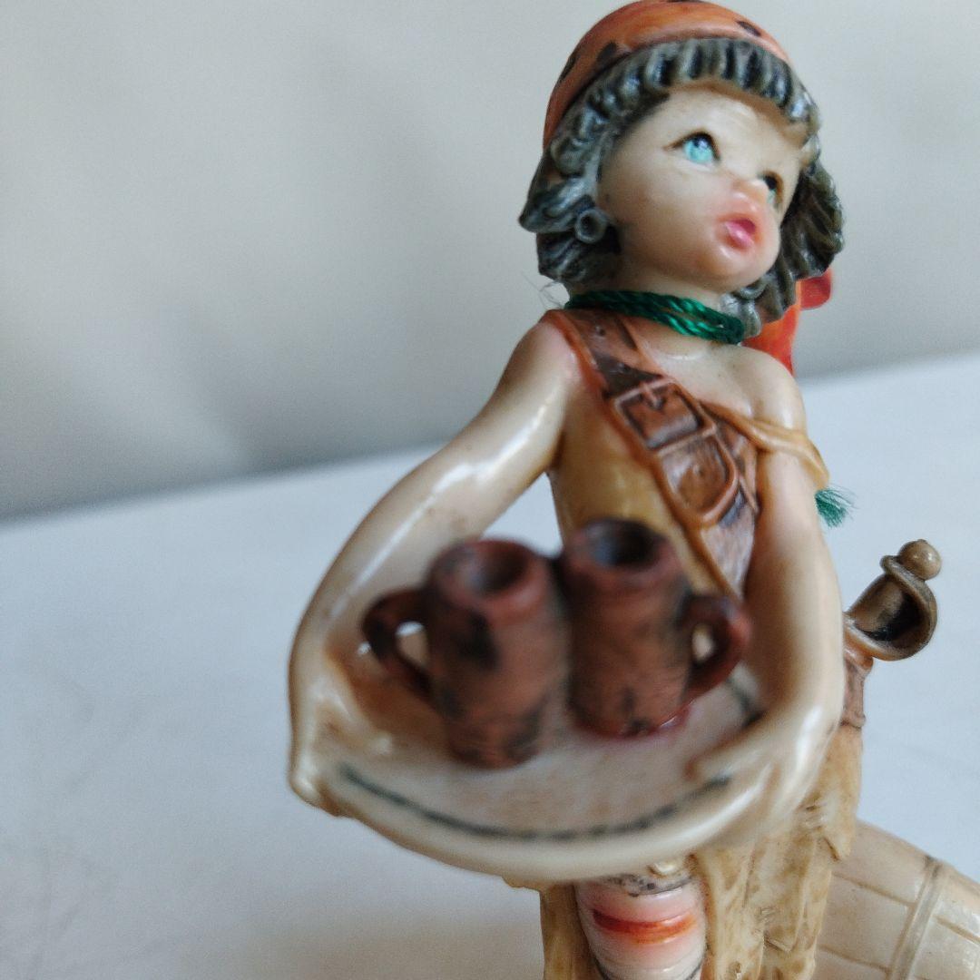 Fontanini 少女像 樹脂製 オリジナルタグ付き