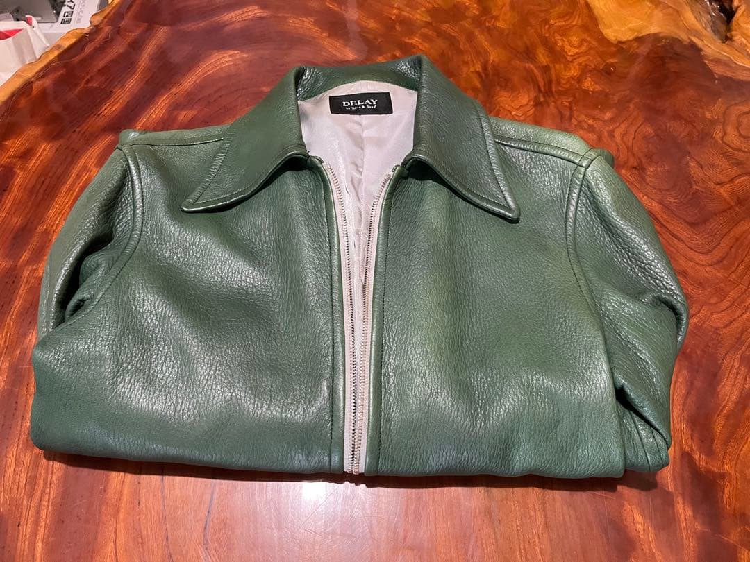 DELAYディレイ バイ ウィン アンド サンズ ディアスキン レザージャケット