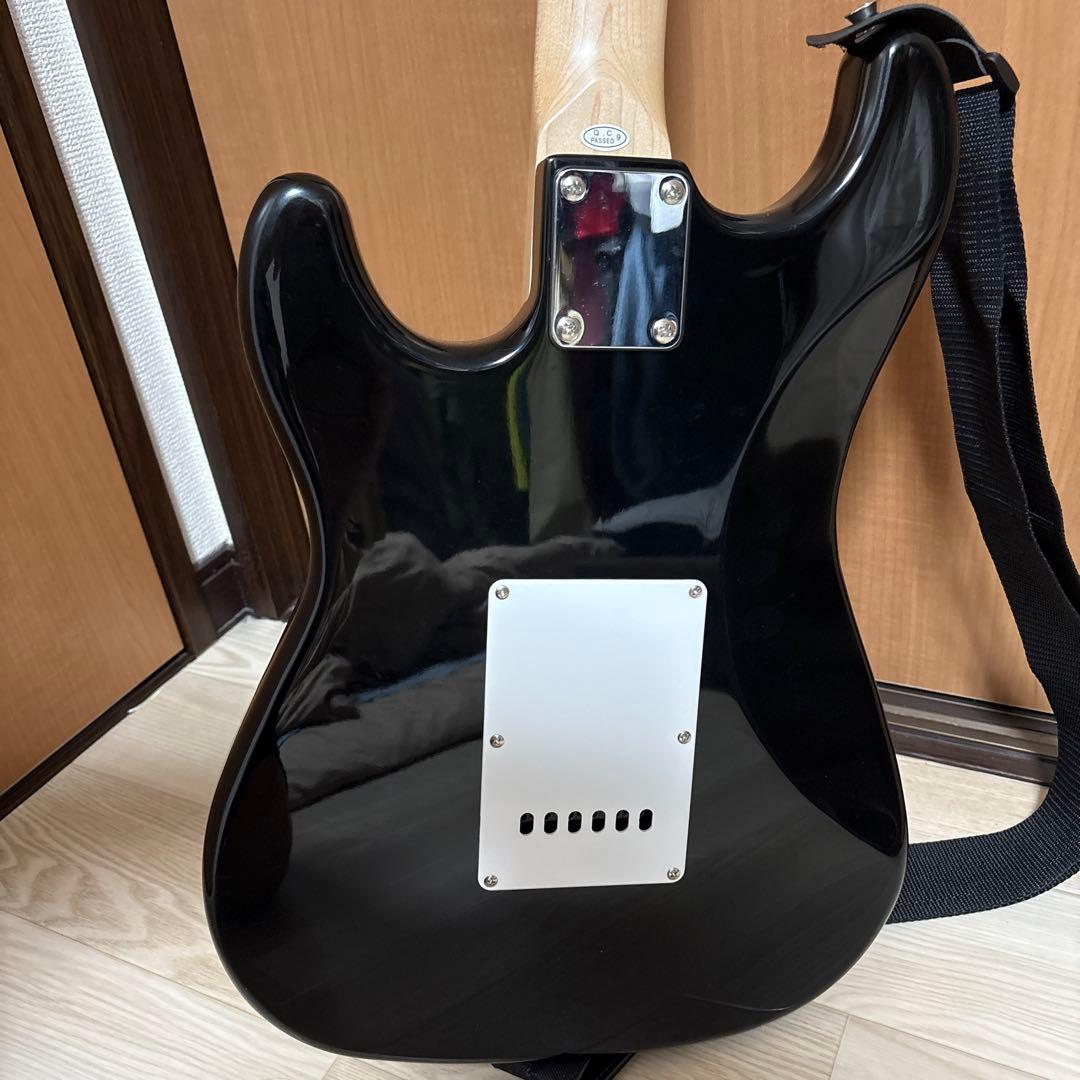エレキギター ホワイト、ブラックセット