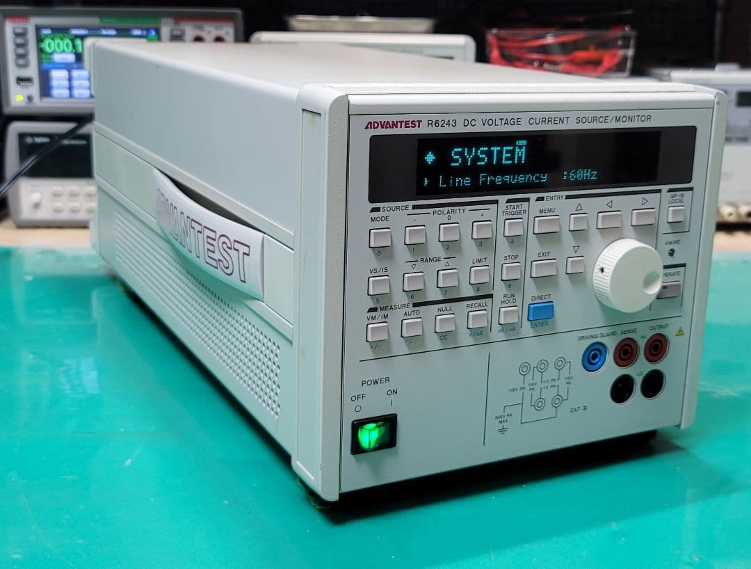 その他 ADVANTEST 6243 DC VOLTAGE/CURRENT SOURCE