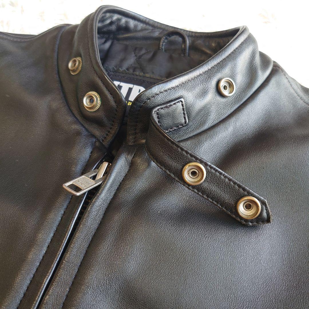 TRICKY トリッキー 牛革 シングルライダース レザージャケット XLサイズ