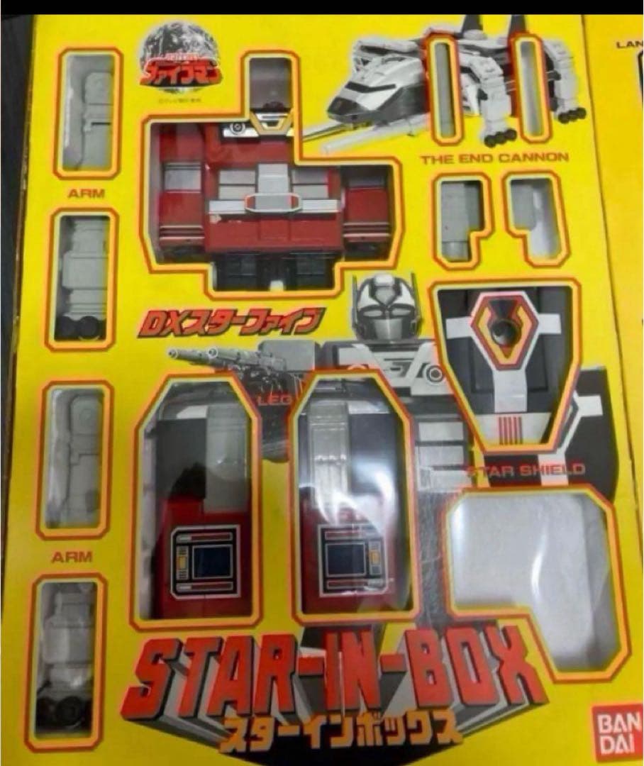 ブラザーコンビネーション　地球戦隊　ファイブマン　スーパーファイブロボ