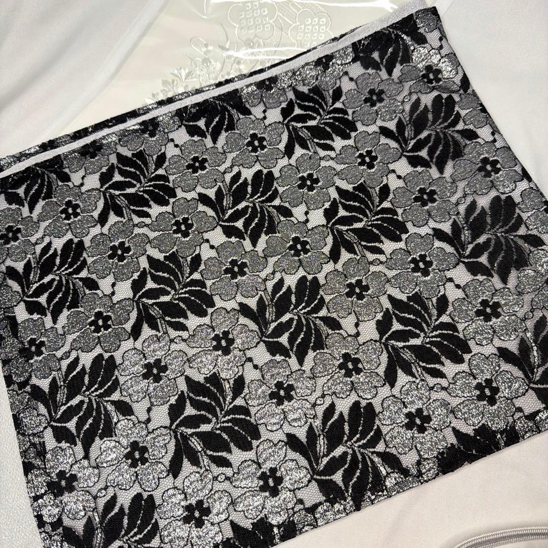 新品　2026年新作　帯締め　帯揚げ　半襟　重ね襟　セット　シルバー　振袖用