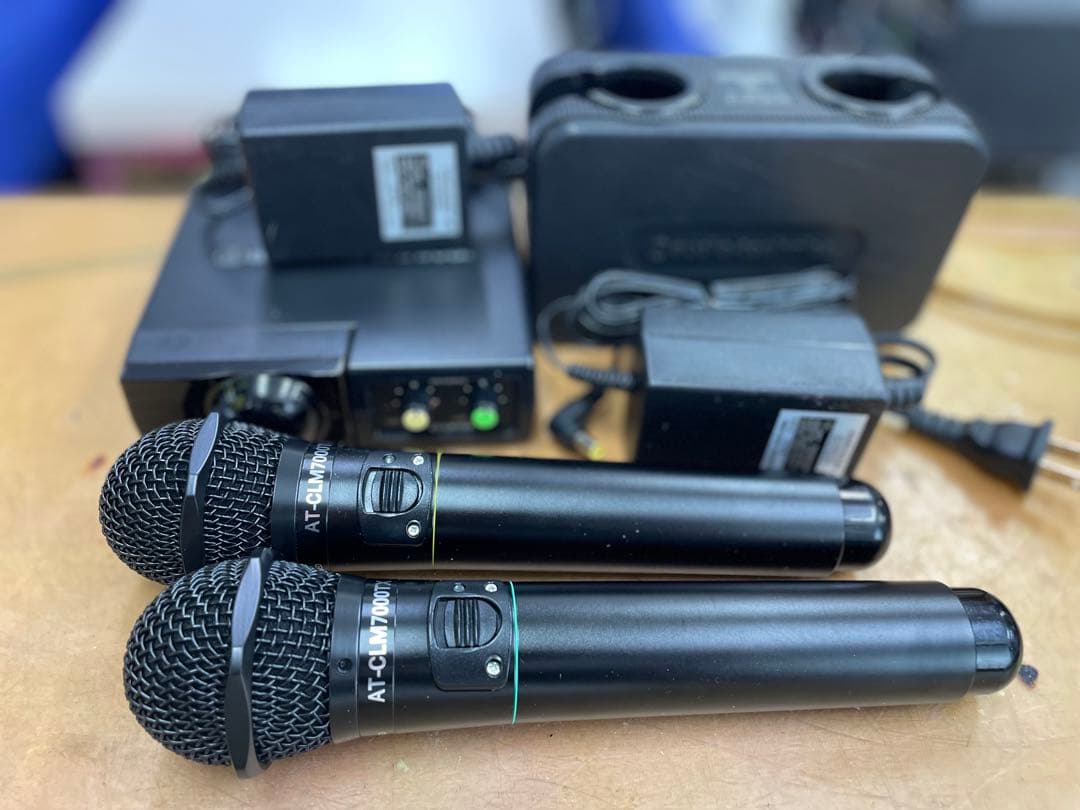 オーディオテクニカ製赤外線ワイヤレスマイクセットCR 700+CLM7000TX