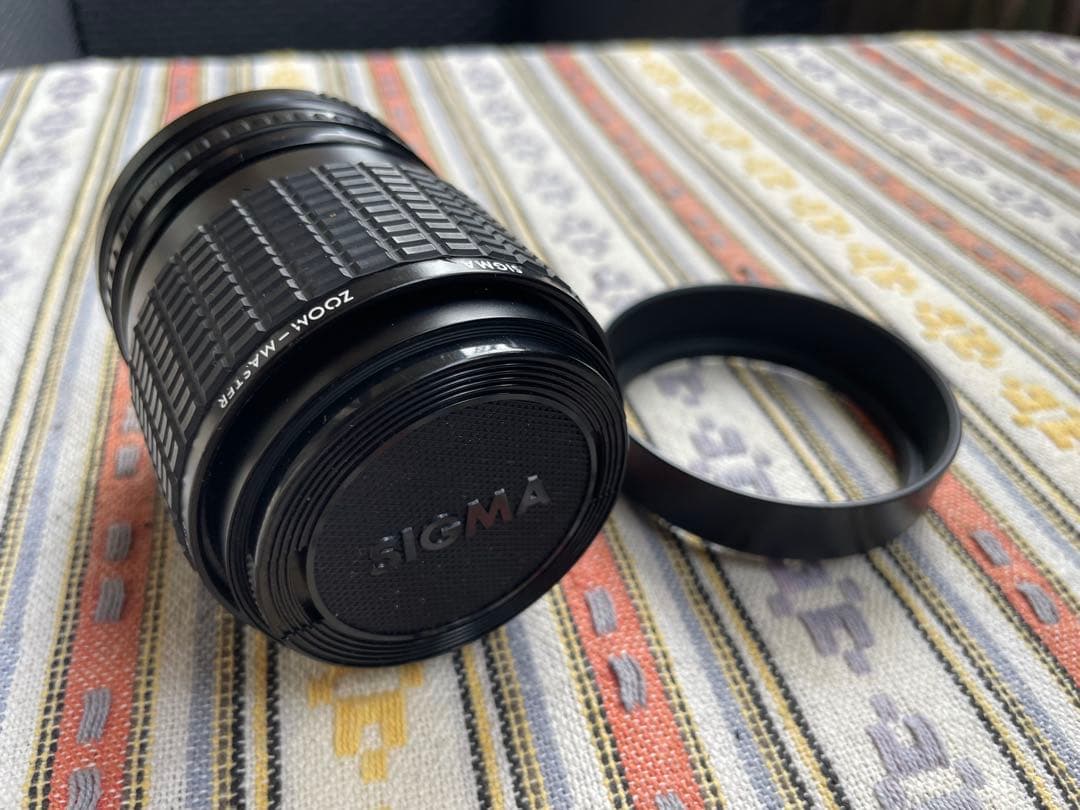 CANON AE-1 PROGRAM　50ｍｍ　グリップ、シグマzoomレンズ付