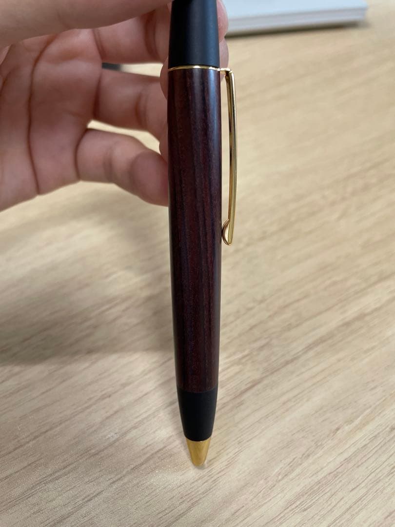 野原工芸　旧型ボールペンロータリー　キングウッド