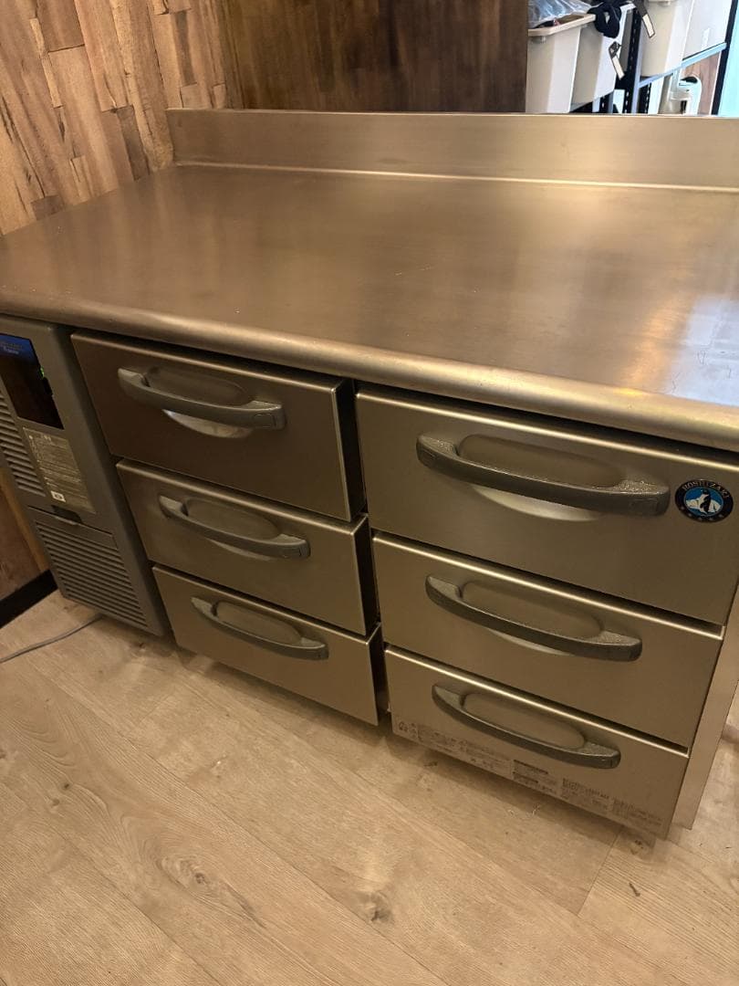 2018年製 ホシザキドロワー冷凍庫(3段) FT-120DNF 美品テーブル型