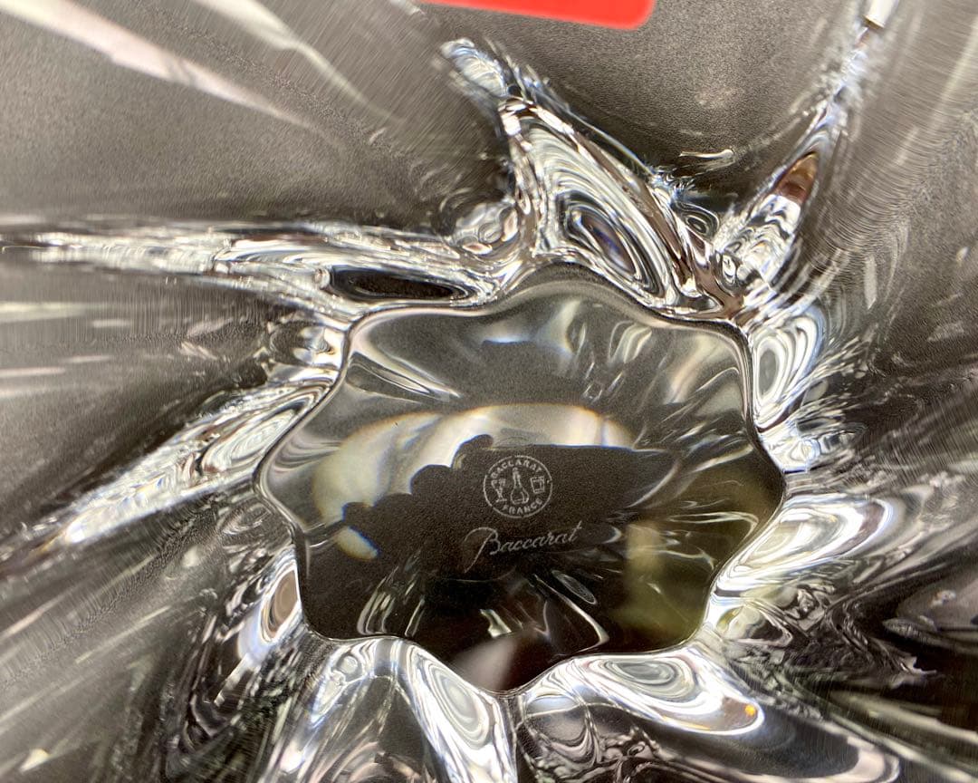 【美品】 Baccarat Cadixバカラ キャディックス 飾り皿 小物入れ