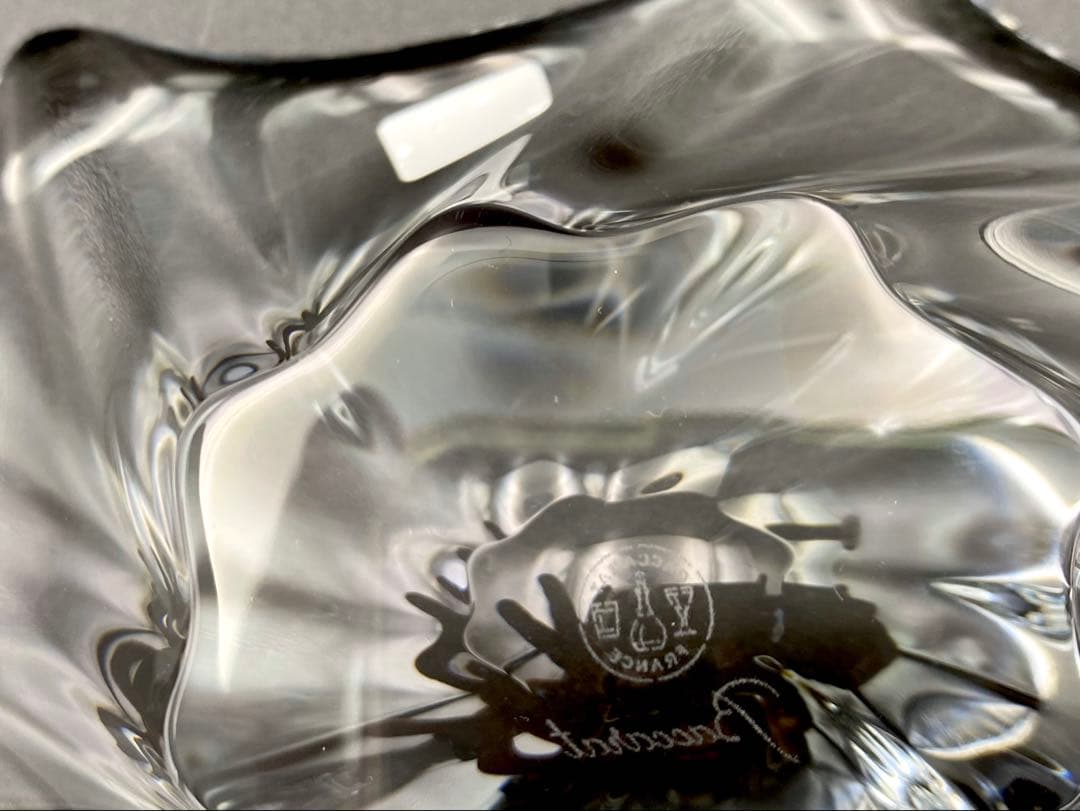 【美品】 Baccarat Cadixバカラ キャディックス 飾り皿 小物入れ