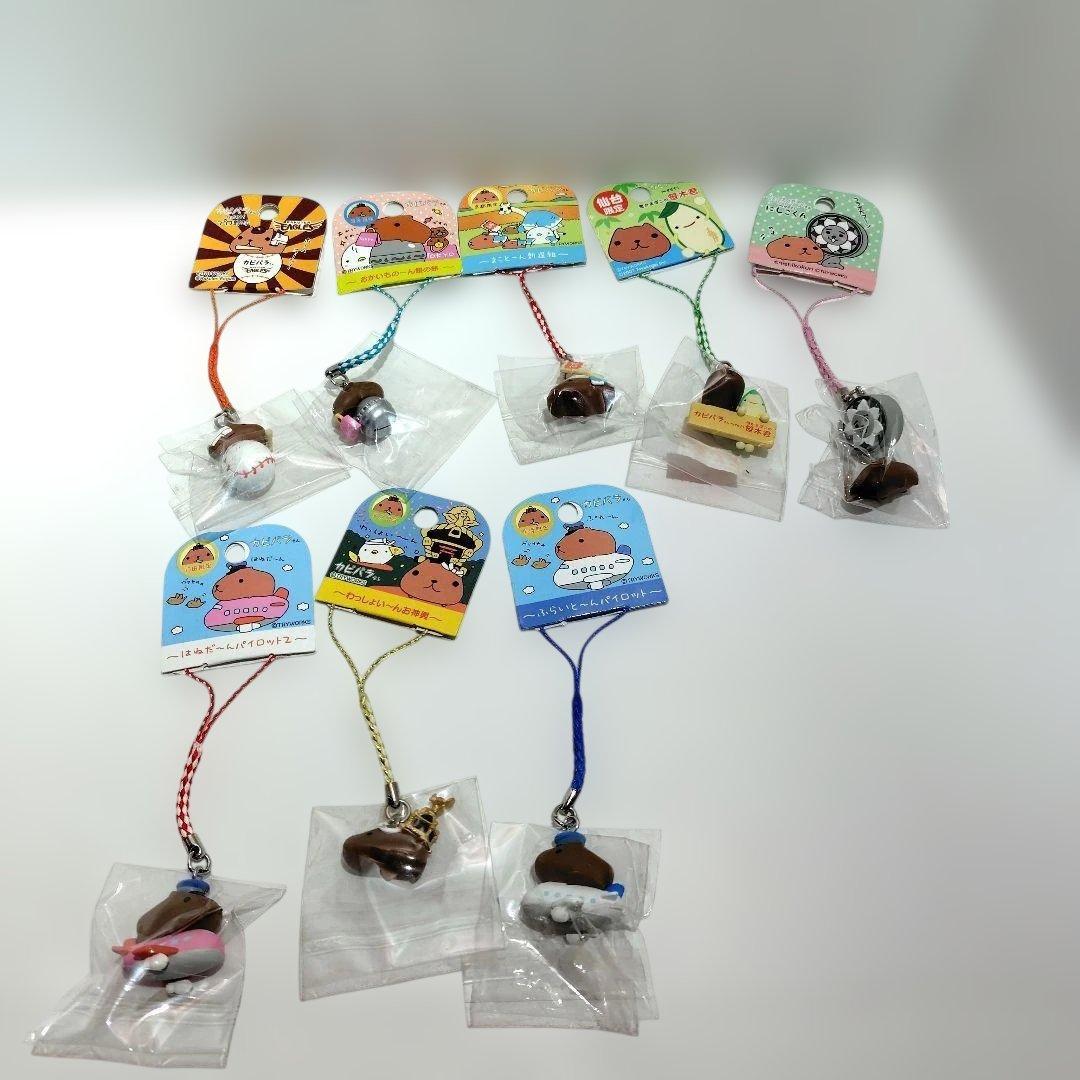 カピバラさん ご当地ストラップ 40個セット