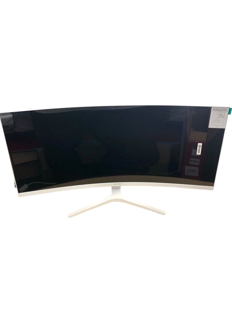 【開封済み・未使用】CRUAゲーミングモニター　湾曲　34インチ　ウルトラワイド