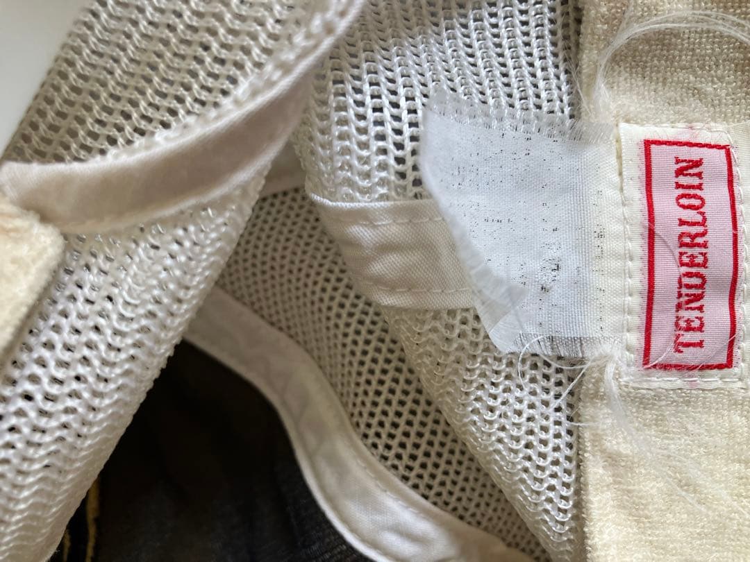 TENDERLOIN メッシュキャップ 黒/白 テンダーロイン