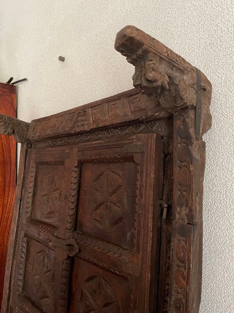 アンティーク　インドネシア窓