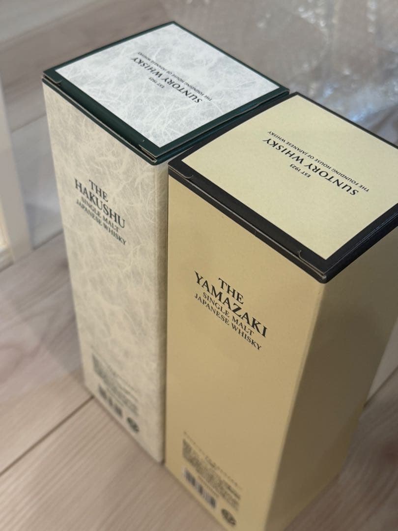 新品ントリー 山崎 シングルモルト ウイスキー 43度 700ml 山崎　白州