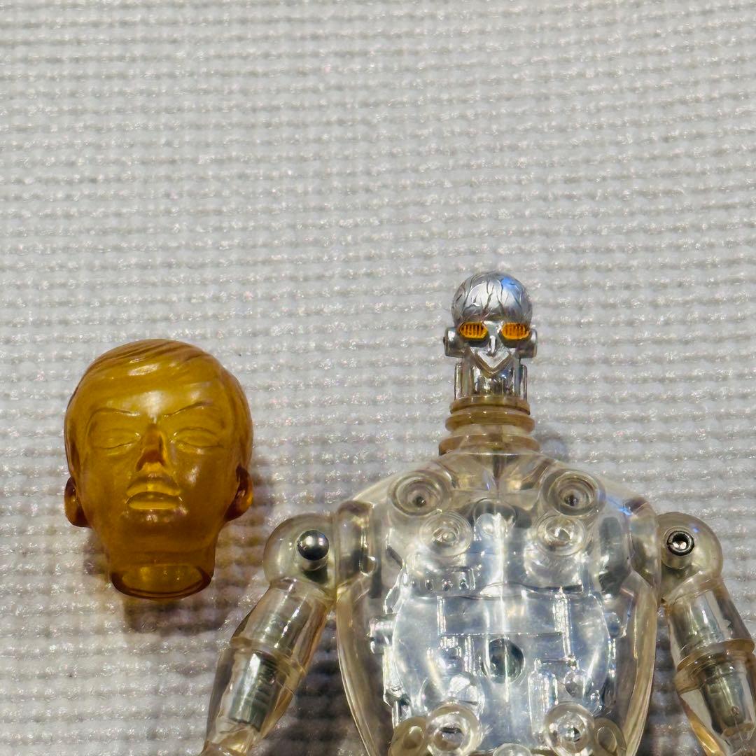 変身サイボーグ 透明ボディ 旧タカラ製 当時物 武器 冊子 ビンテージ レトロ