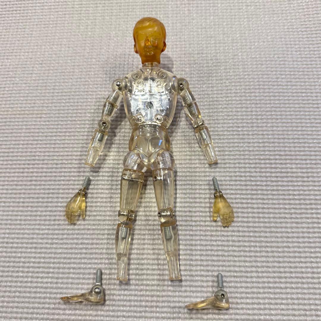 変身サイボーグ 透明ボディ 旧タカラ製 当時物 武器 冊子 ビンテージ レトロ