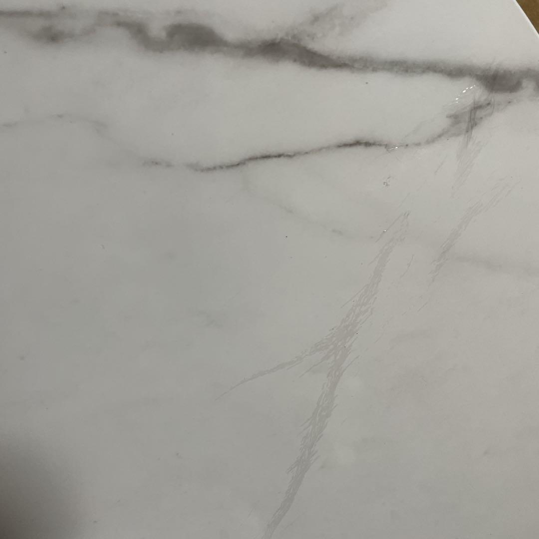 最安値！！【未使用品】送料込み！Mia 大理石柄ダイニングテーブル