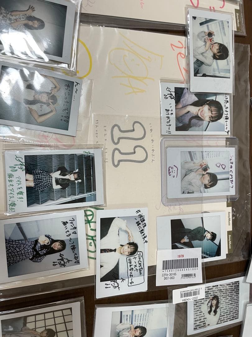 22/7 ナナブンノニジュニ　サイン入り チェキ セット　最終値下げ