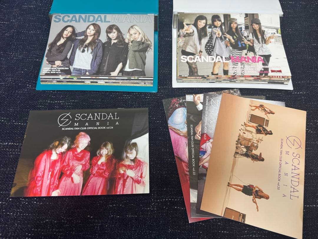 SCANDAL MANIA 会報誌 vol.1-24