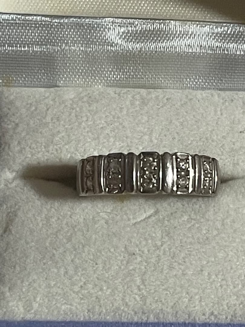 2点目から100円引きさん専用プラチナ900 ダイヤの指輪