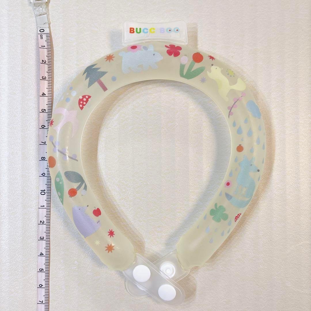 クールリング 犬 ネッククーラー 夜光効果 ボタン付き 冷感 クールネック S