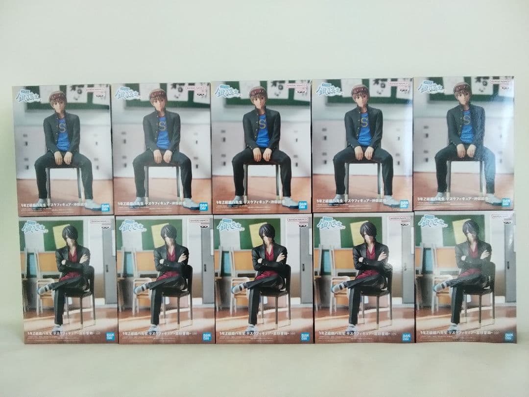 3年Z組銀八先生 デスクフィギュア　沖田総悟・高杉晋助　10個セット