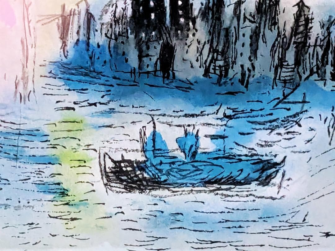 シャガール リトグラフ『自由の女神』ニューヨーク アートエキスポ 大型ポスター