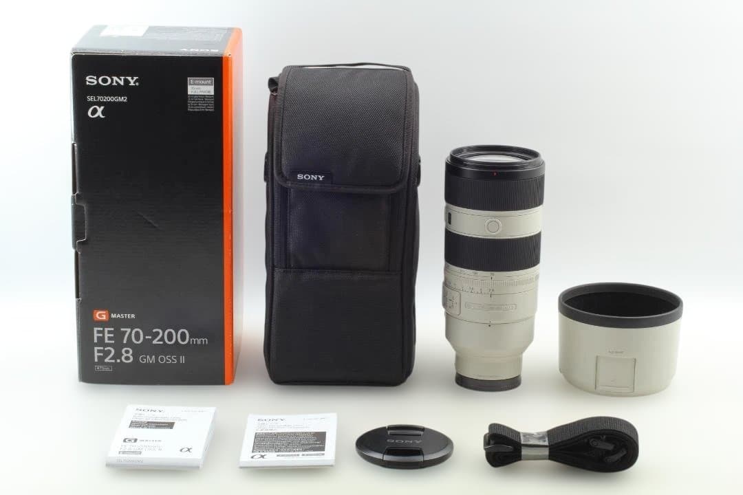 SONY FE 70-200mm F2.8 GM OSS II レンズ 新品同様
