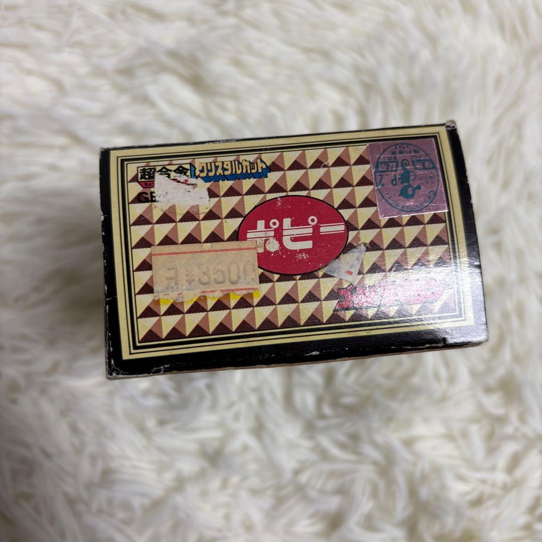 メ*5様 【美品・希少】ゴールドライタン キューブ&ロボ クリスタルカット 超合