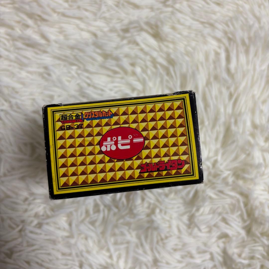 メ*5様 【美品・希少】ゴールドライタン キューブ&ロボ クリスタルカット 超合