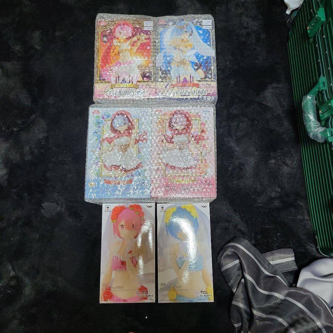 Re:ゼロ から始める異世界生活 レム　ラムフィギュアセット