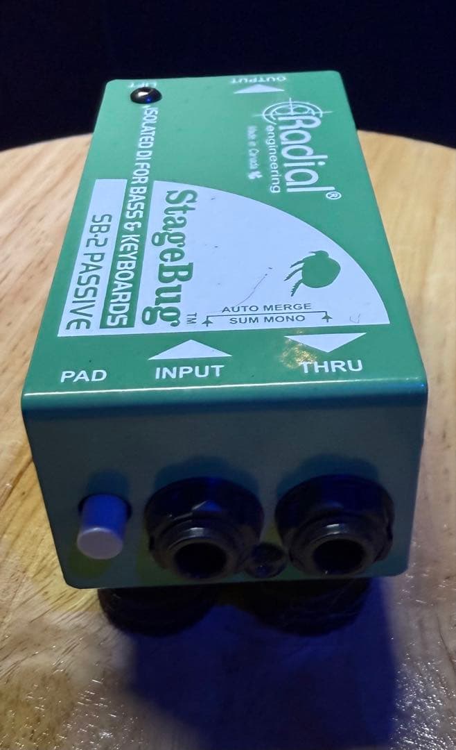 Radial パッシブDIボックス SB-2 ほぼ新品