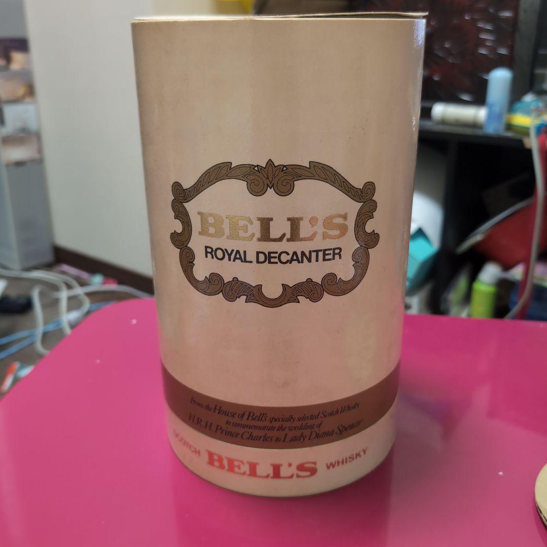 希少　ダイアナ妃成婚記念　Bells  Decanter　箱あり未開栓