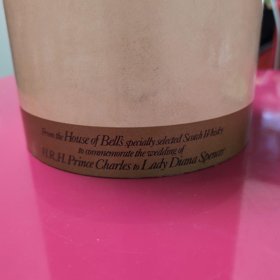 希少　ダイアナ妃成婚記念　Bells  Decanter　箱あり未開栓