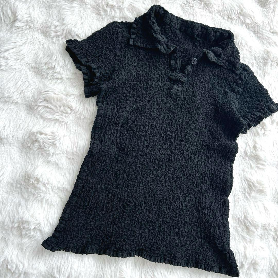 美品✨ミー イッセイミヤケ★カリフラワー ポロシャツ