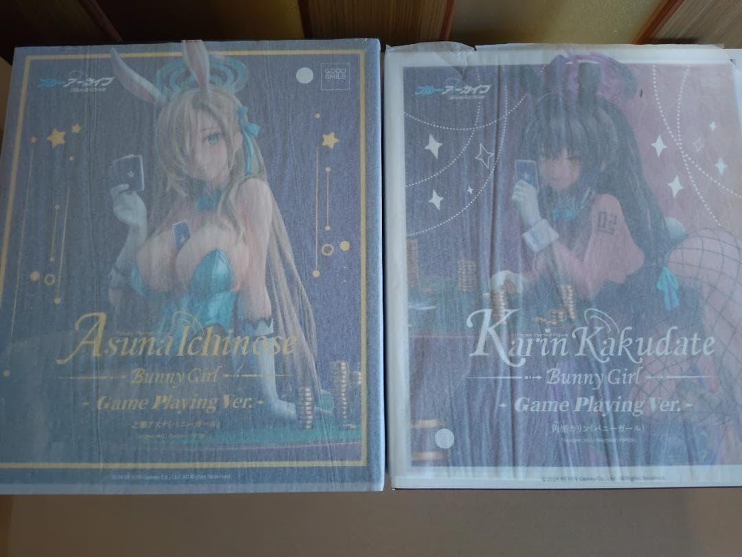一之瀬アスナ・角楯カリン(バニーガール) Game Playing Ver.