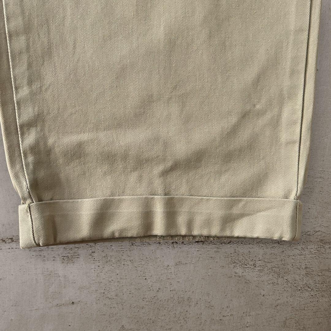 PoloRalphLaurenANDREW90sポロチノ2タックベージュW32