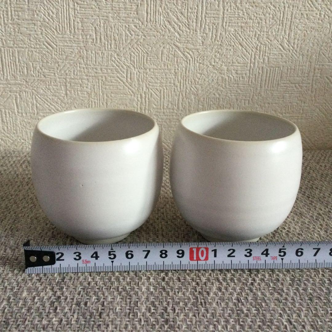 京都府指定無形文化財保持者　木村盛伸作　湯飲み2つ