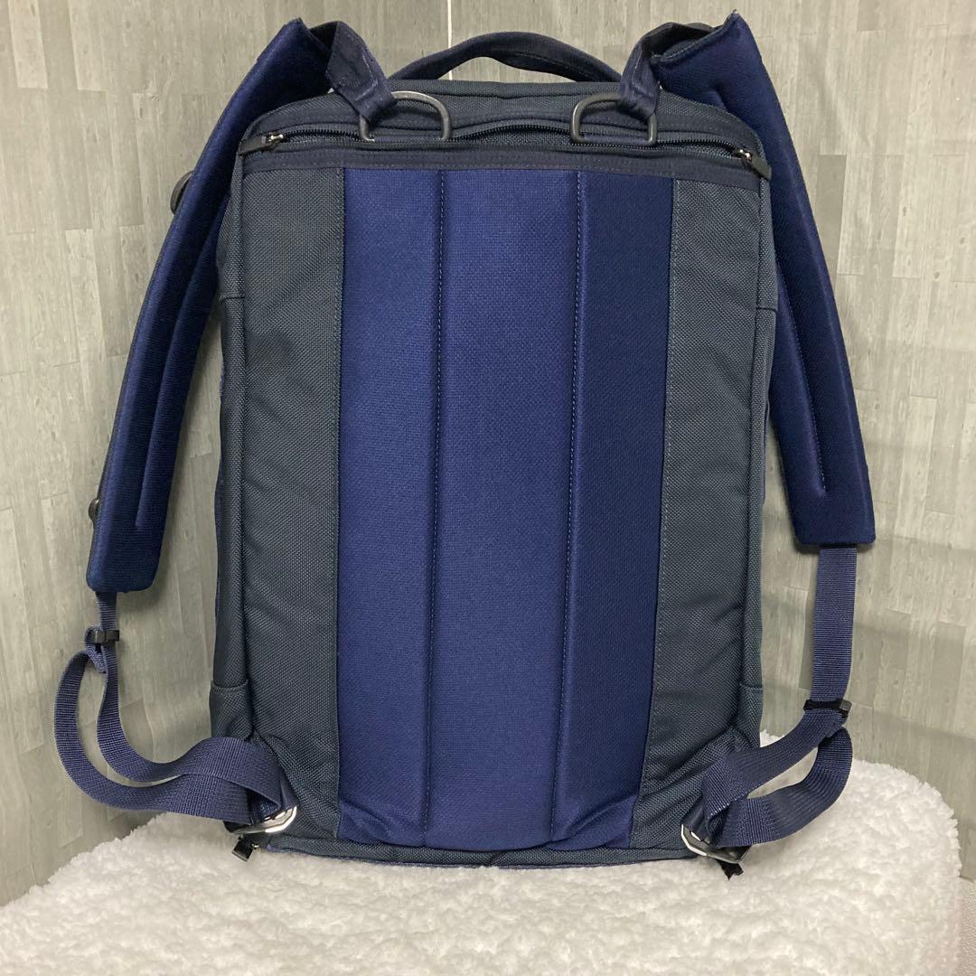 ポーター 3WAY オーバーナイト ブリーフケース　ネイビー PORTER