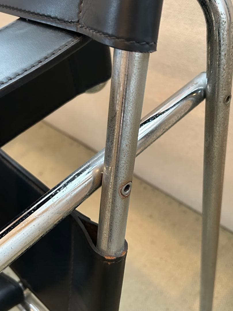 マルセル・ブロイヤー　ワシリーチェア　スチールパイプ椅子