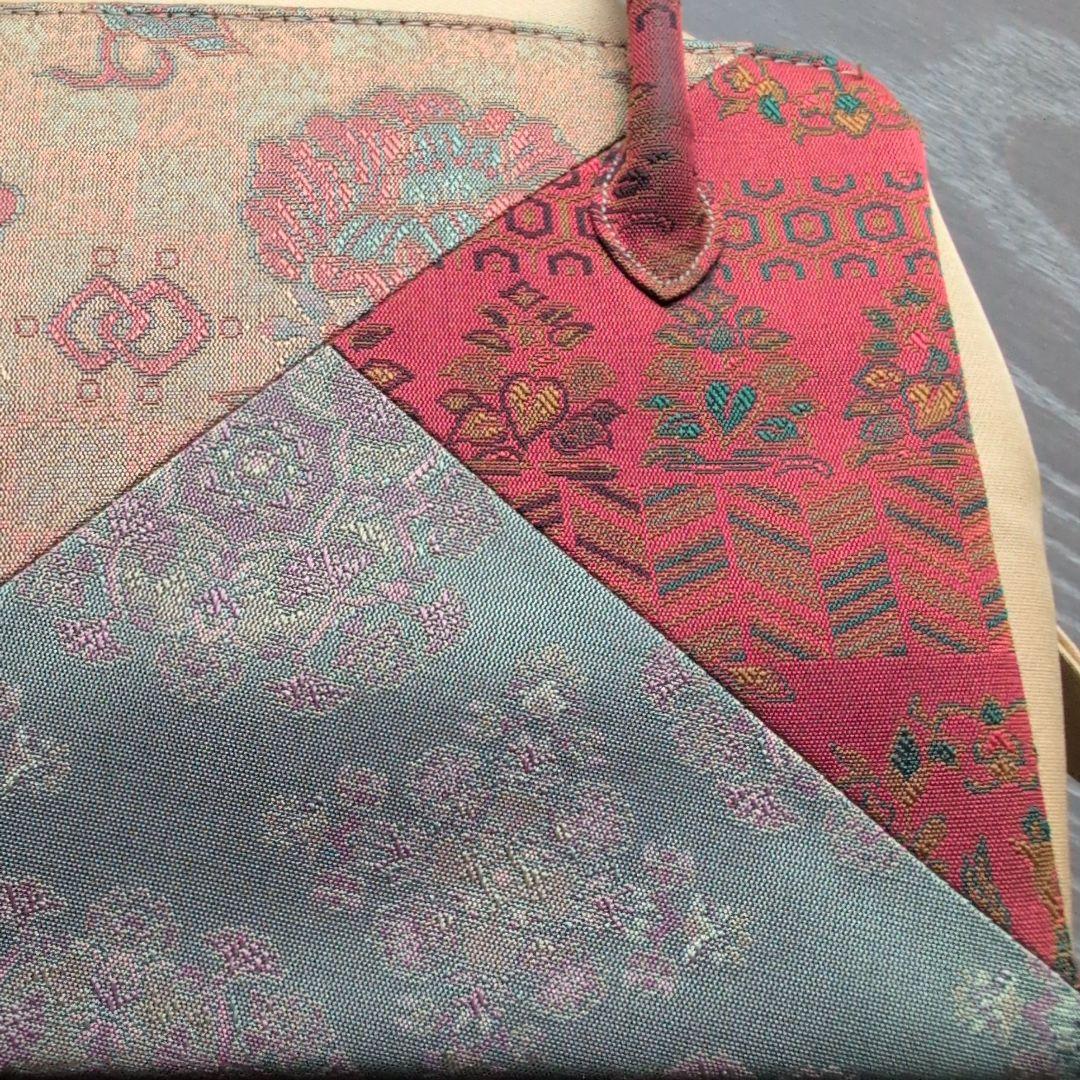 和装バッグ　職人　着物　バッグ　龍村美術織物